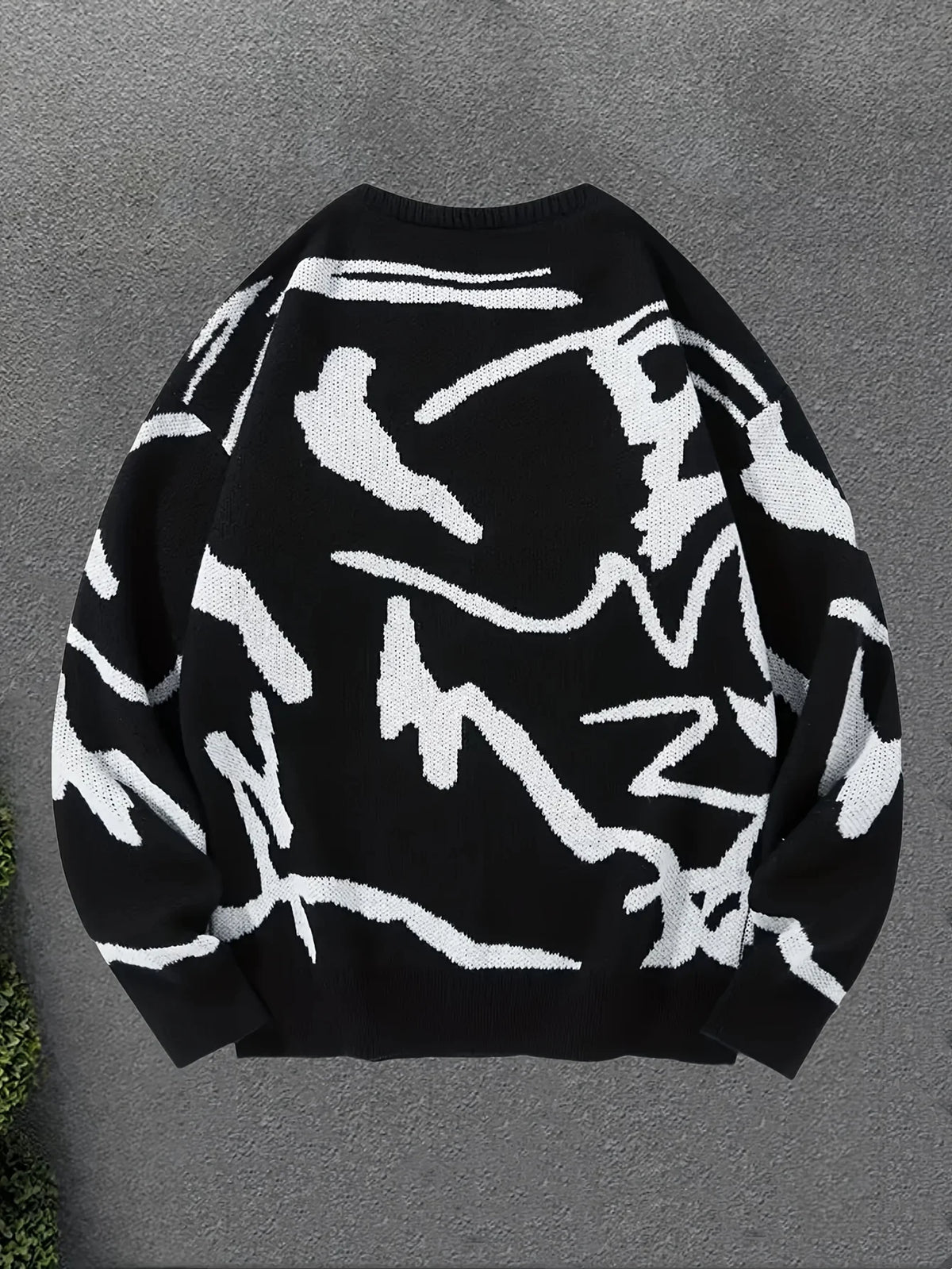 Graffiti Jacquard Trui