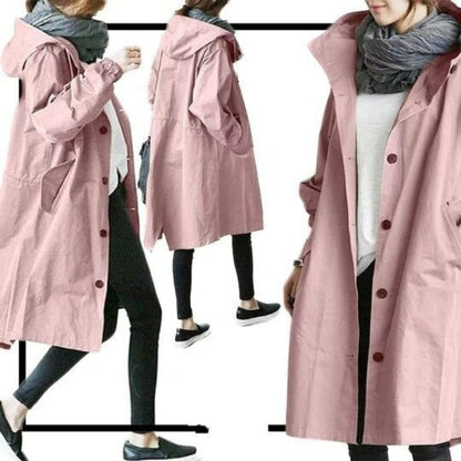 Maelis Waterdichte Trenchcoat