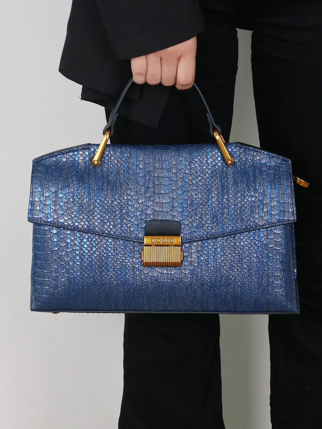 Chique Slangenprint Tas