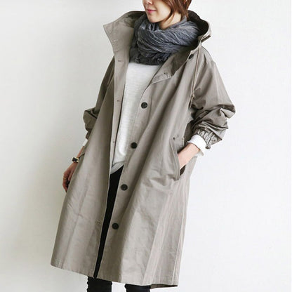 Maelis Waterdichte Trenchcoat