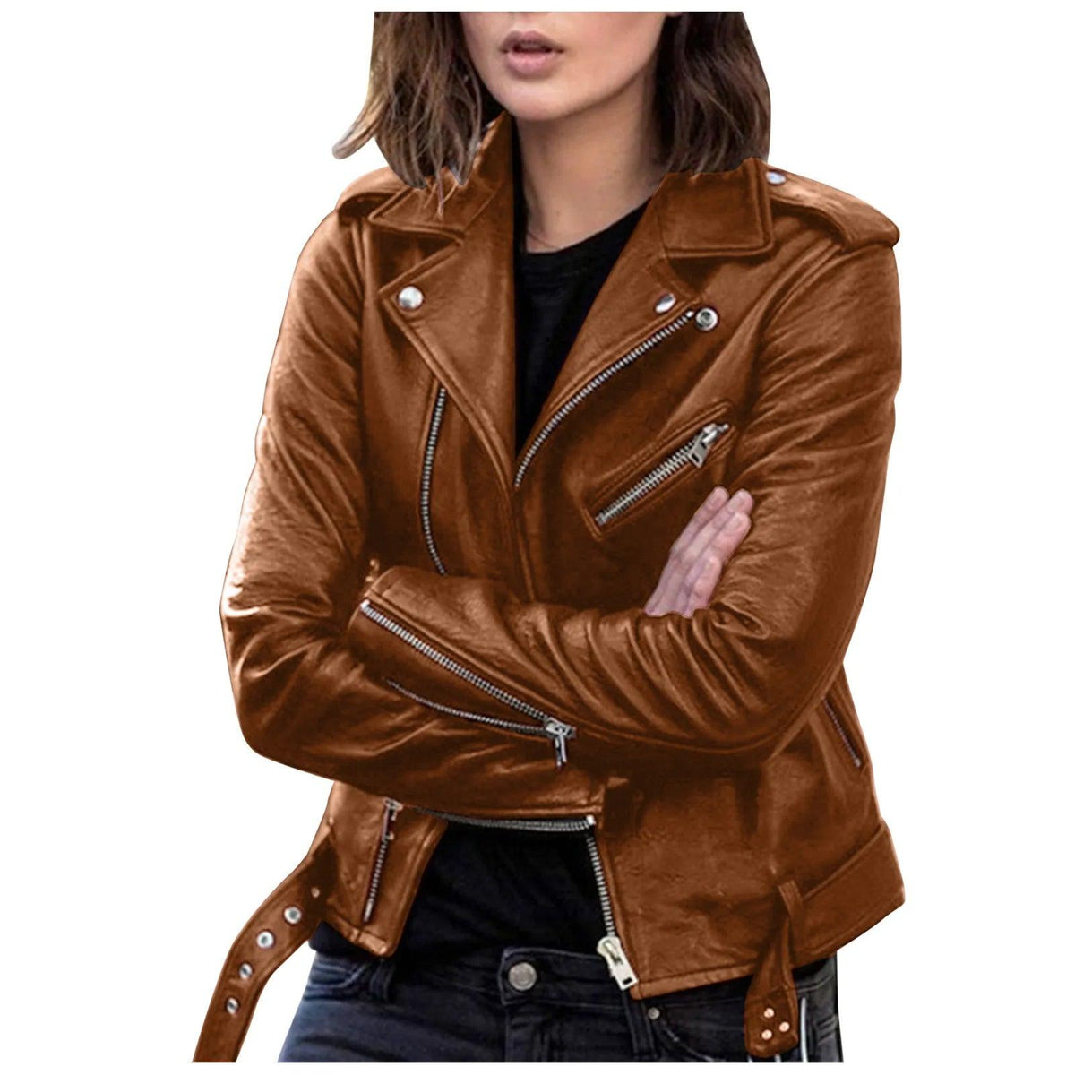 RebelEdge Leren Look Jas