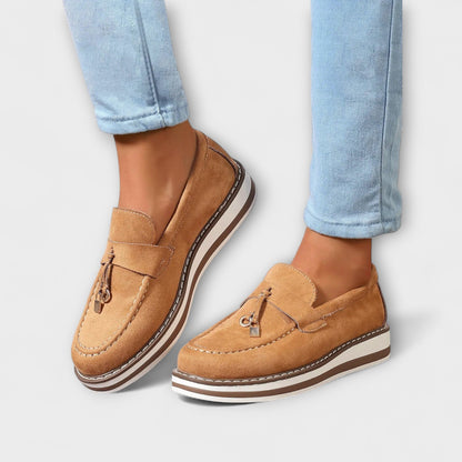 Dames Suède Loafers
