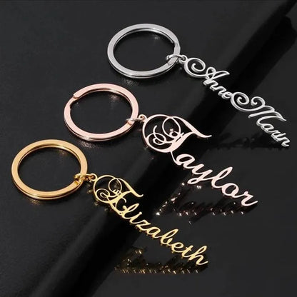 Custom Naam Sleutelhanger