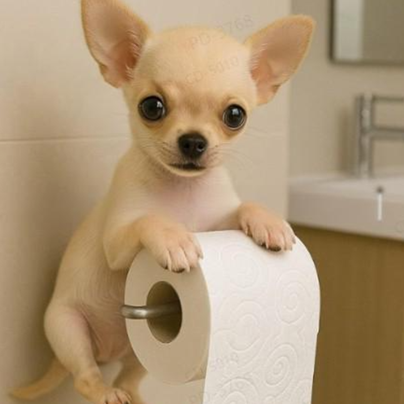 Mini DoggoRoll Toiletrolhouder