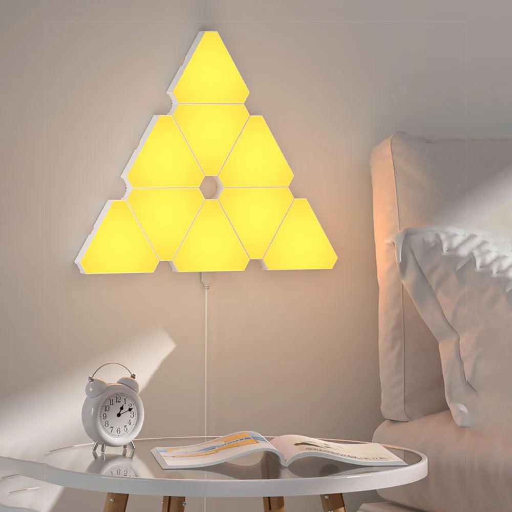 LED Driehoekige Quantum Lamp