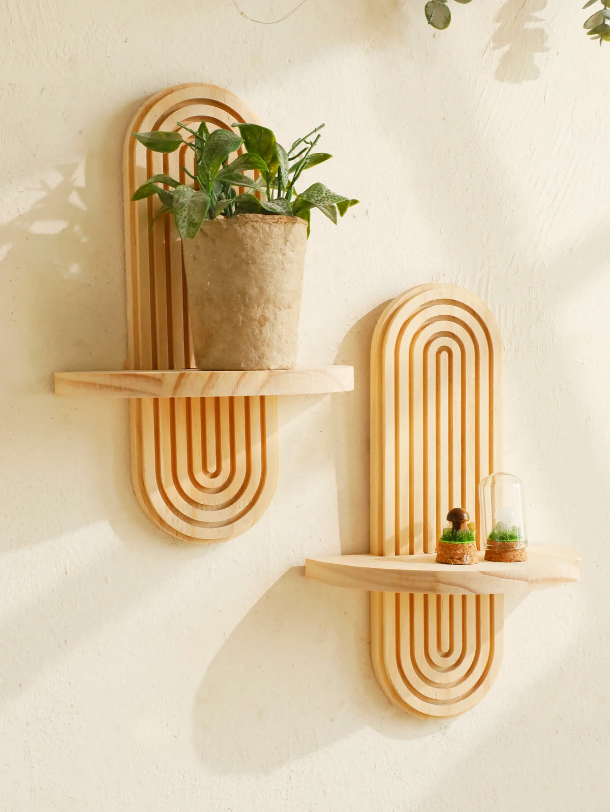 Boho Wandplanken Decoratie