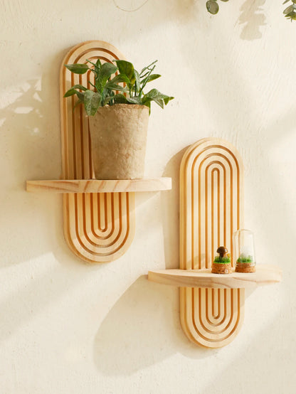 Boho Wandplanken Decoratie
