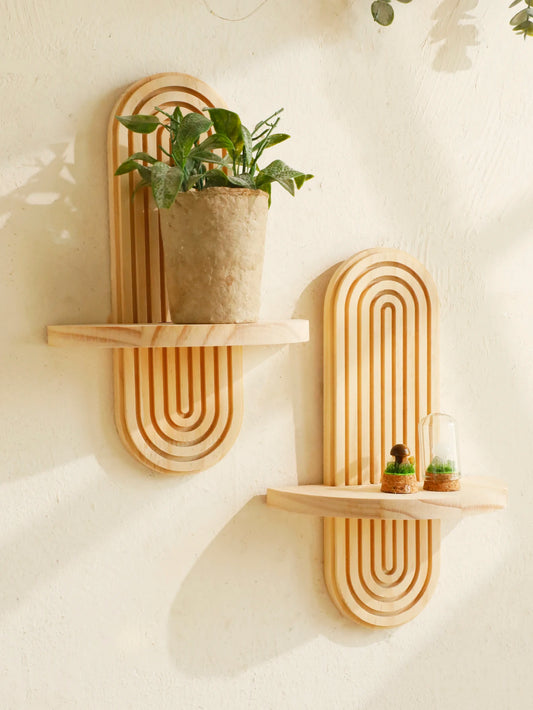 Boho Wandplanken Decoratie
