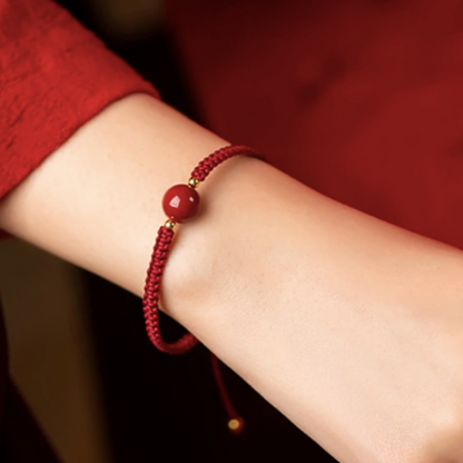 Rode Draad van het Lot Armband