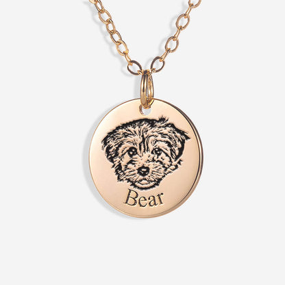 Furry Pendant Charm | Huisdieren ketting