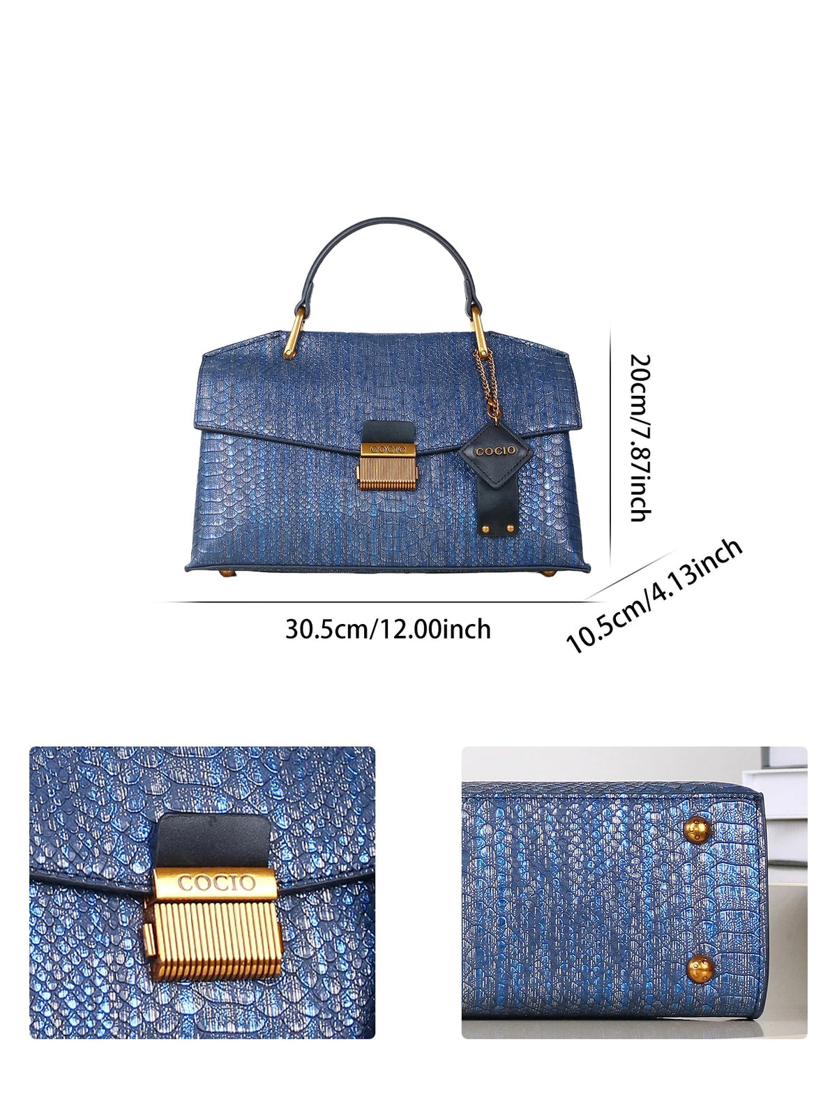 Chique Slangenprint Tas