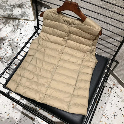 Stijlvolle Dames Winterbodywarmer