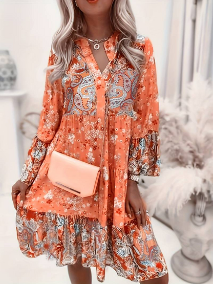 Amelia Boho Bloemenjurk