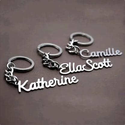 Custom Naam Sleutelhanger