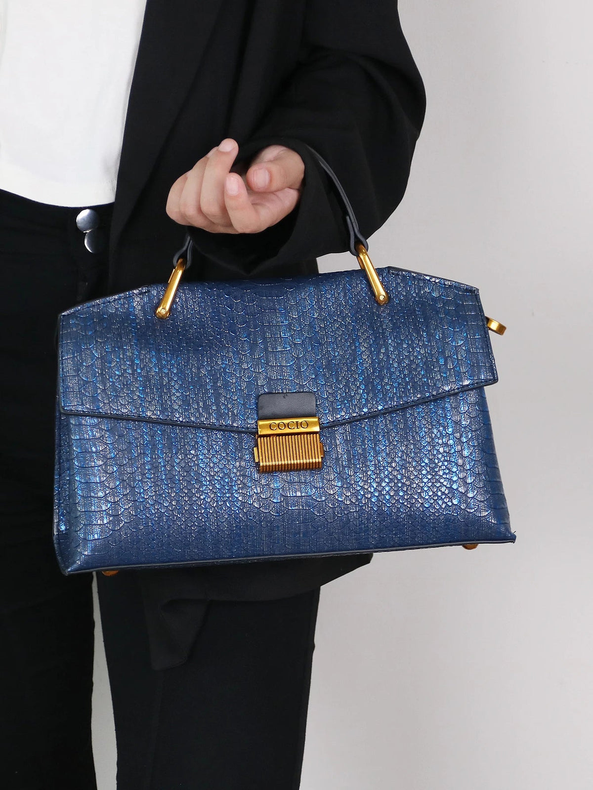 Chique Slangenprint Tas