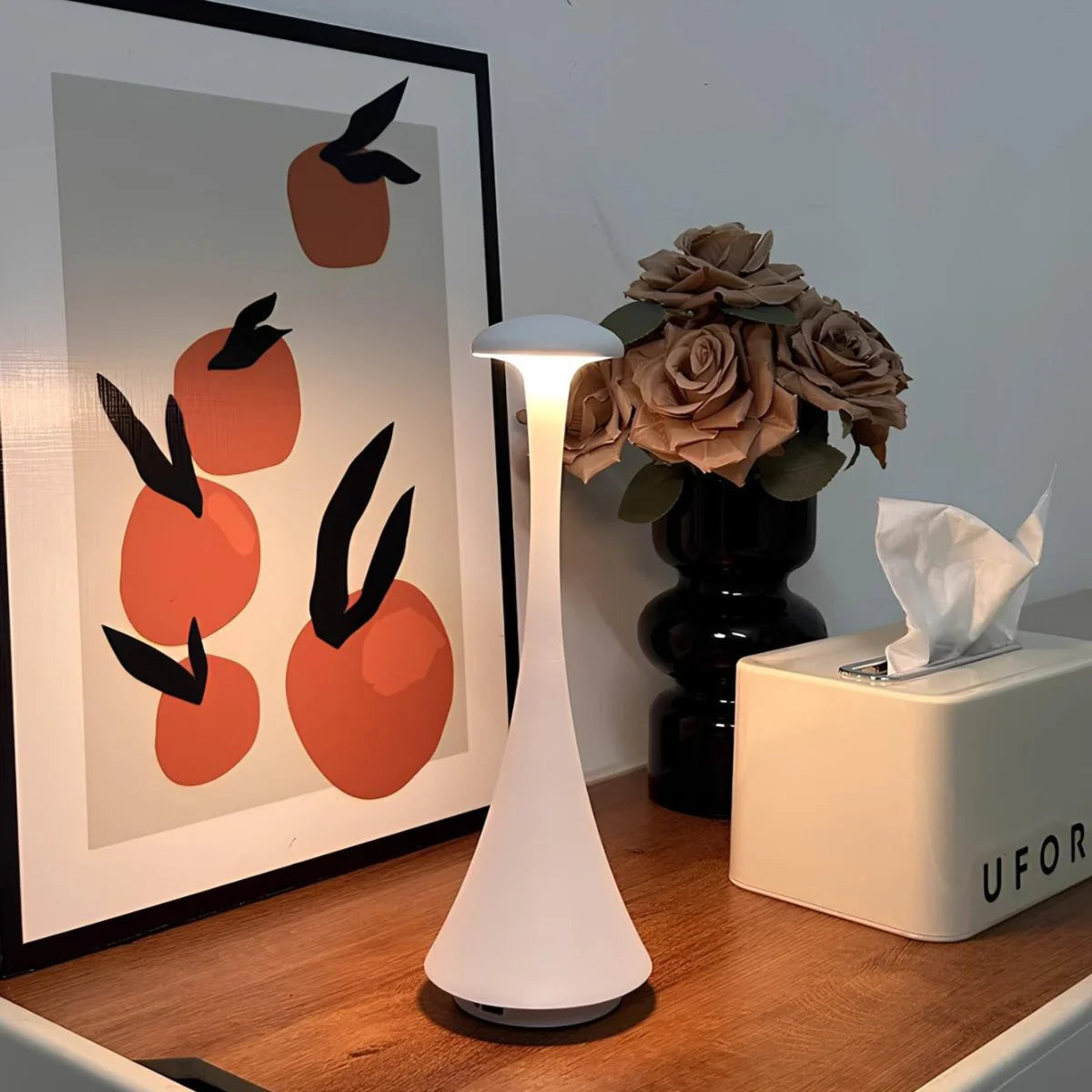 Elegante Paddenstoel Lamp met Touchbediening
