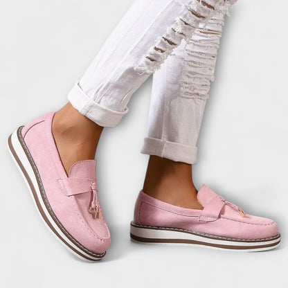 Dames Suède Loafers