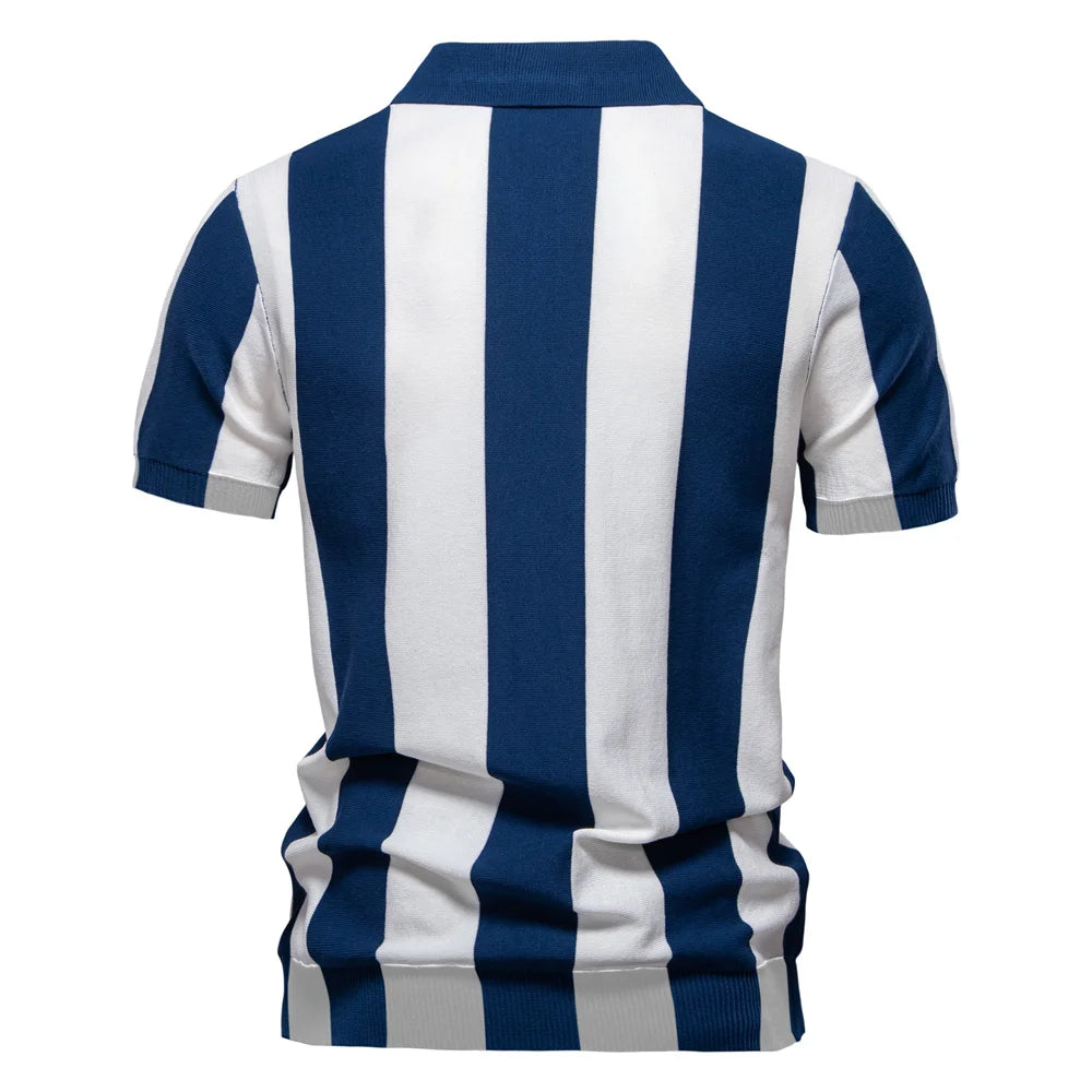 Stijlvolle Gestreepte Polo