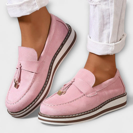 Dames Suède Loafers