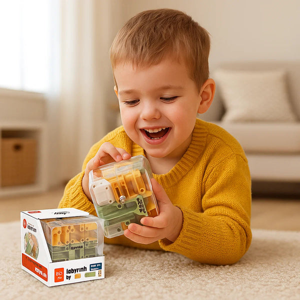 3D Labyrint Puzzel Cube Compact