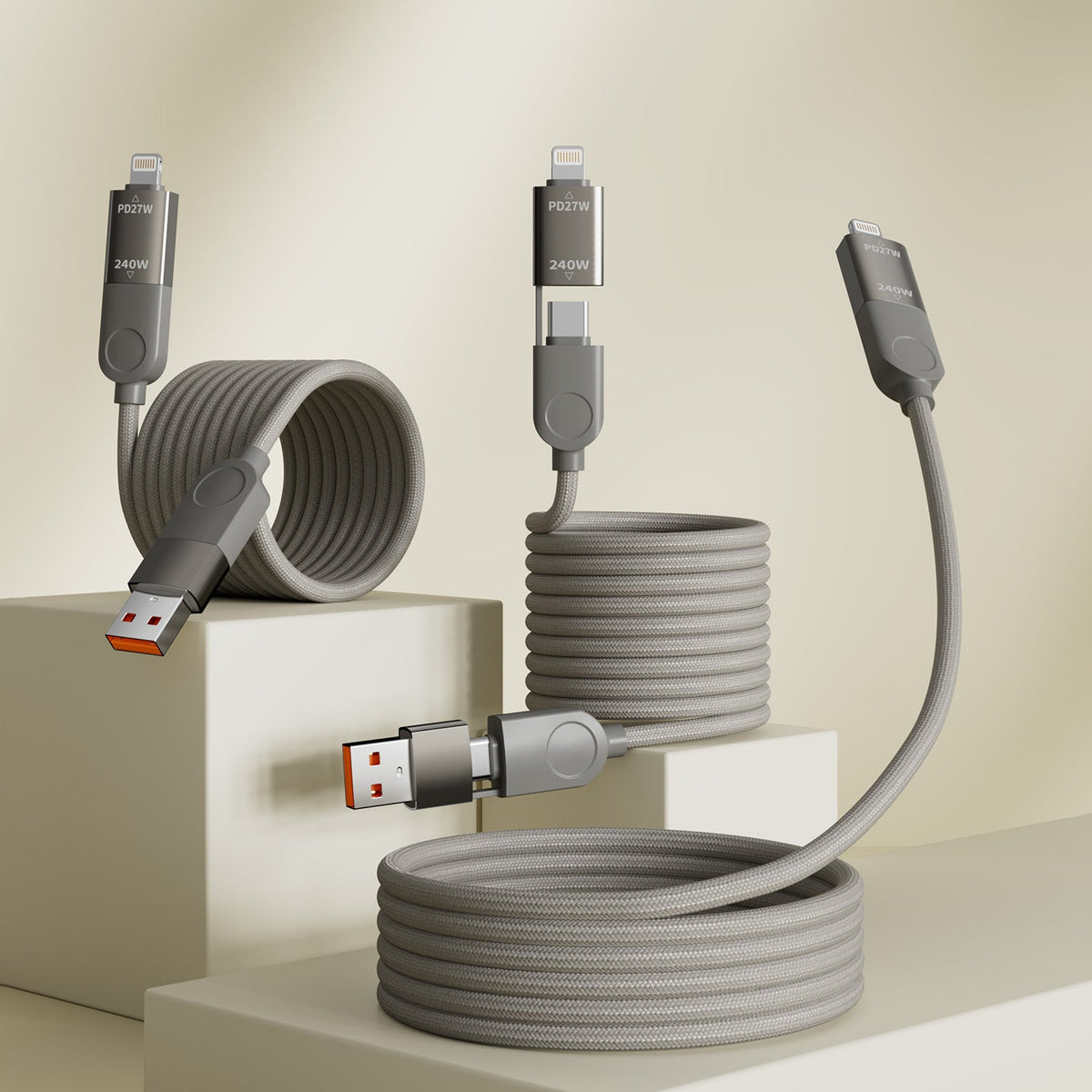 PowerFlex 4-in-1 Oplaadkabel