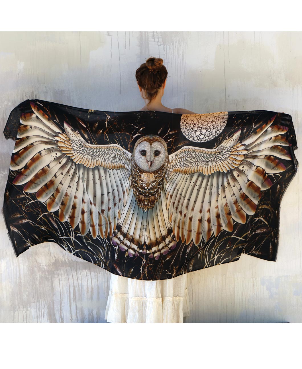 LunaFeather Sjaal