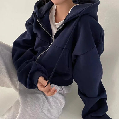 Veelzijdige Cropped Hoodie