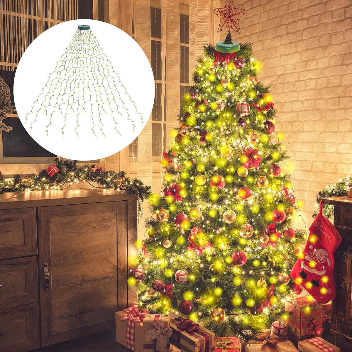 Magische Kerstboomverlichting
