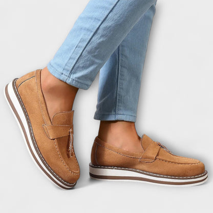 Dames Suède Loafers