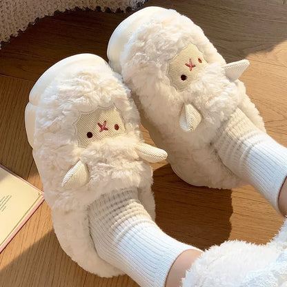 Pluche Schaap Pantoffels