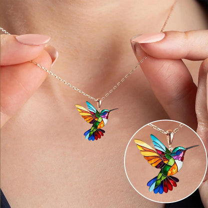 Elegante Kolibrie Ketting