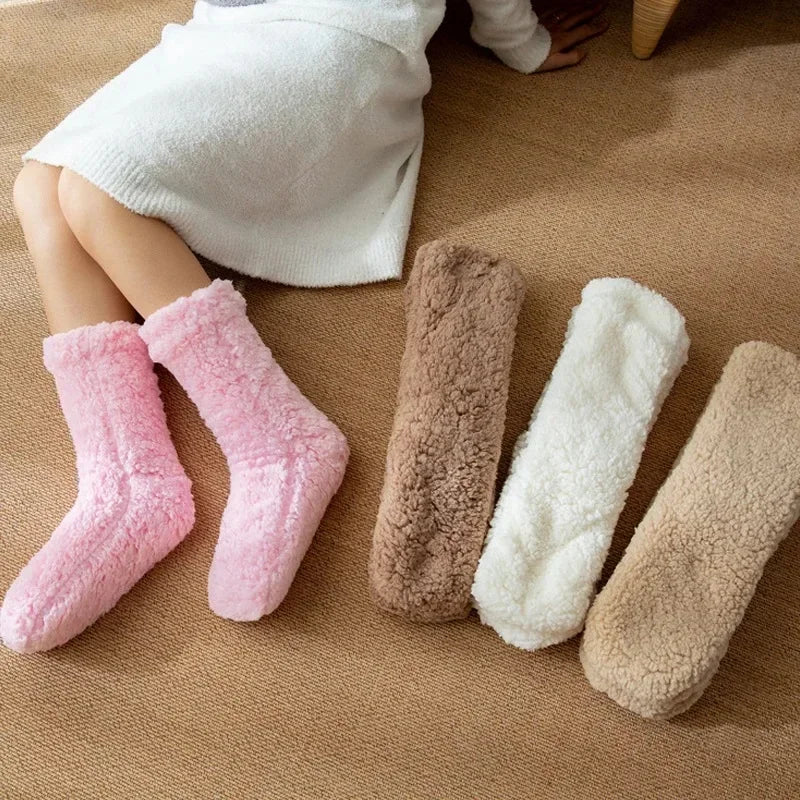 Warme Pluche Wintersokken