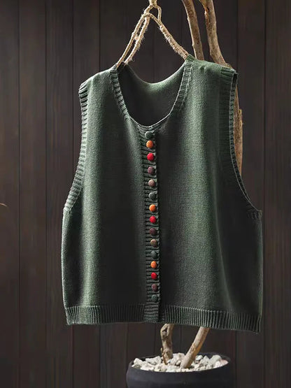 Klassieke Herfstcardigan Casual Warm Stijl