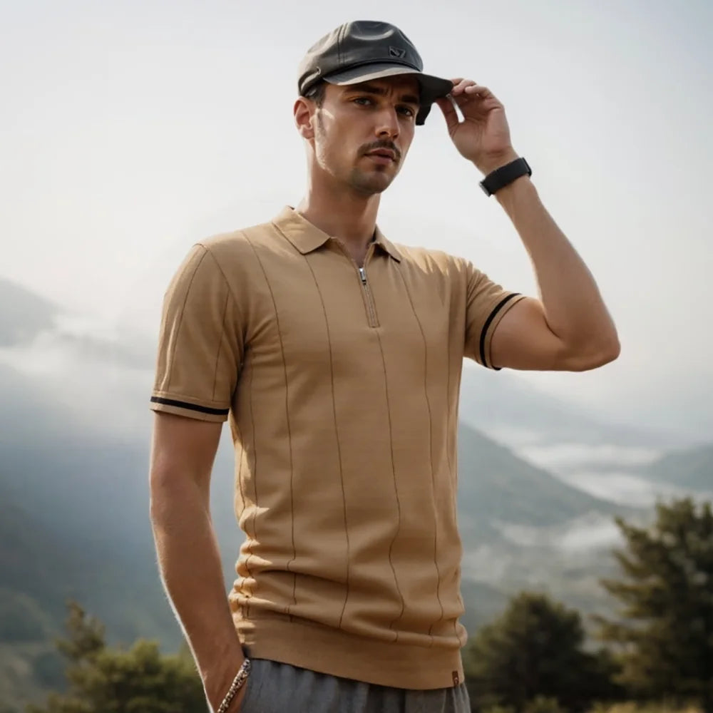 Noren Zip Polo