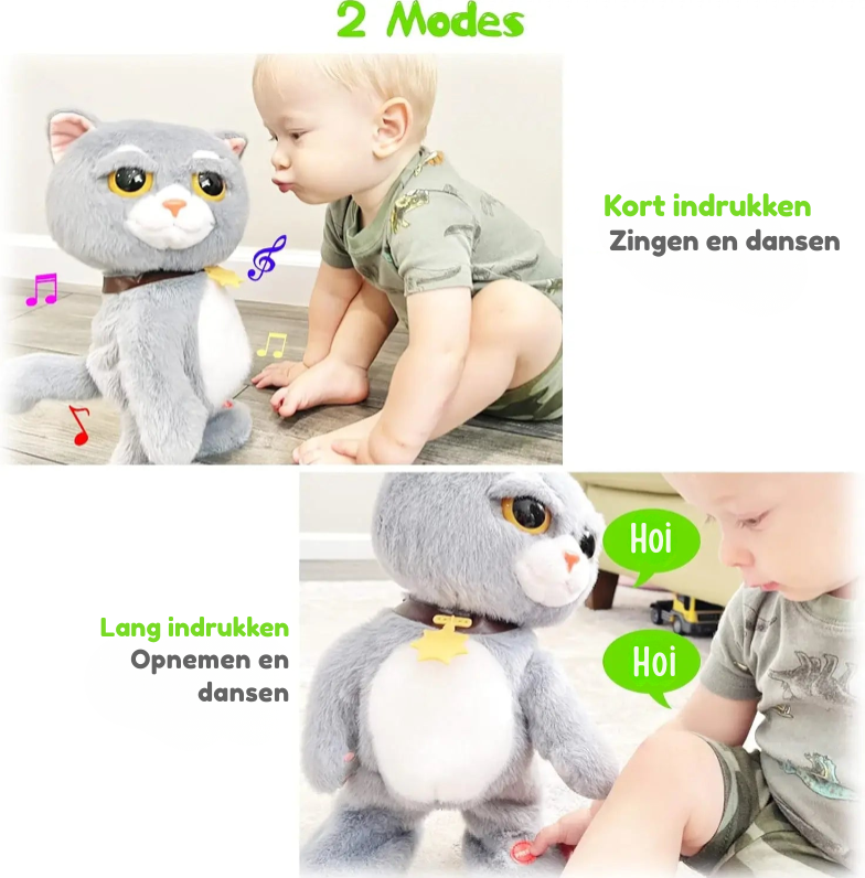 Dansende Zingende Knuffelkat