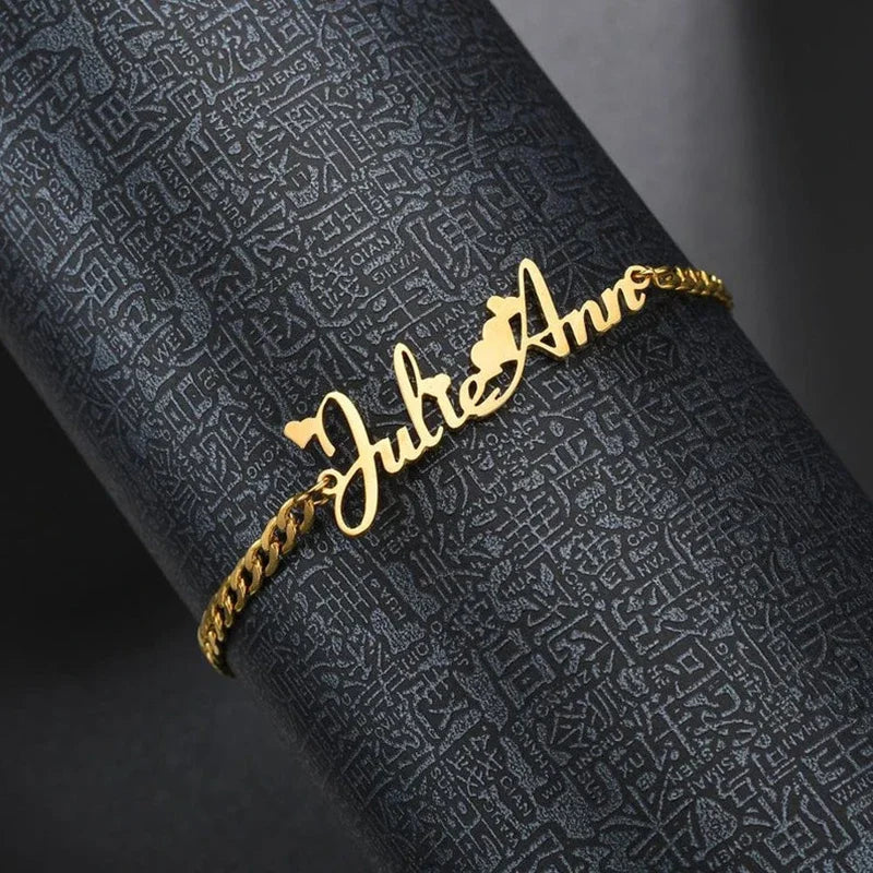 Gepersonaliseerde Cubaanse Armband
