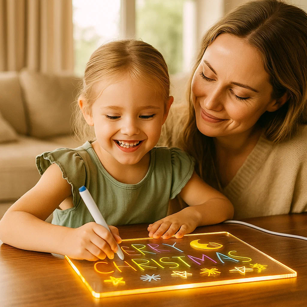 Creatieve LED Schrijfplaat