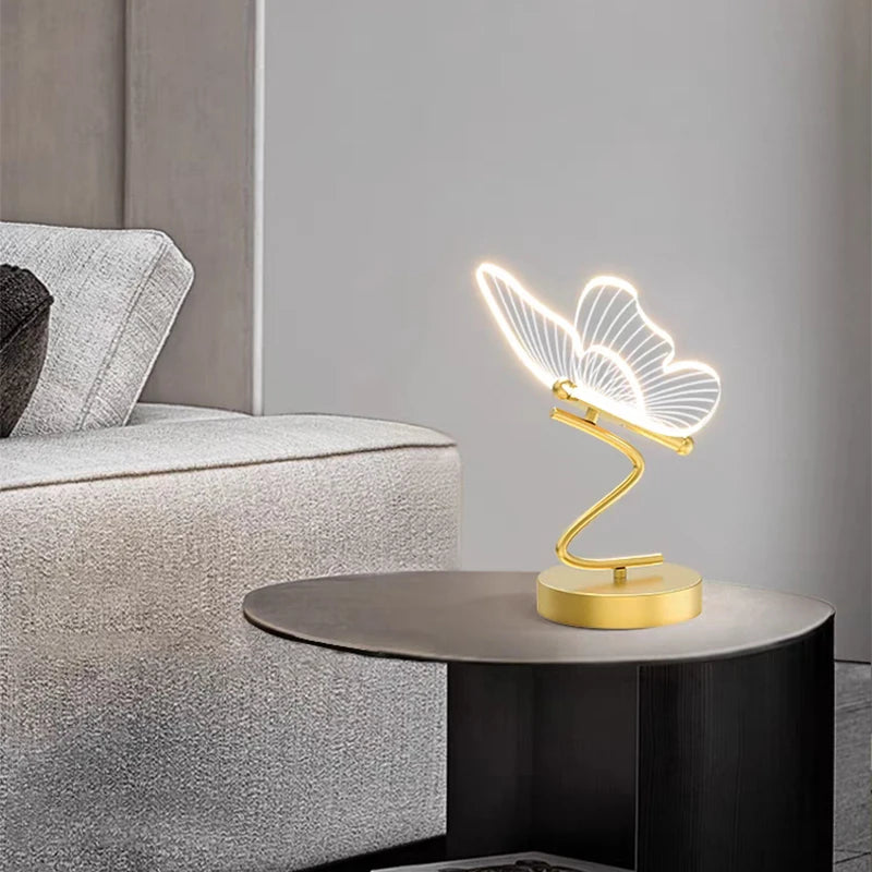 Luxe Vlinder Tafellamp
