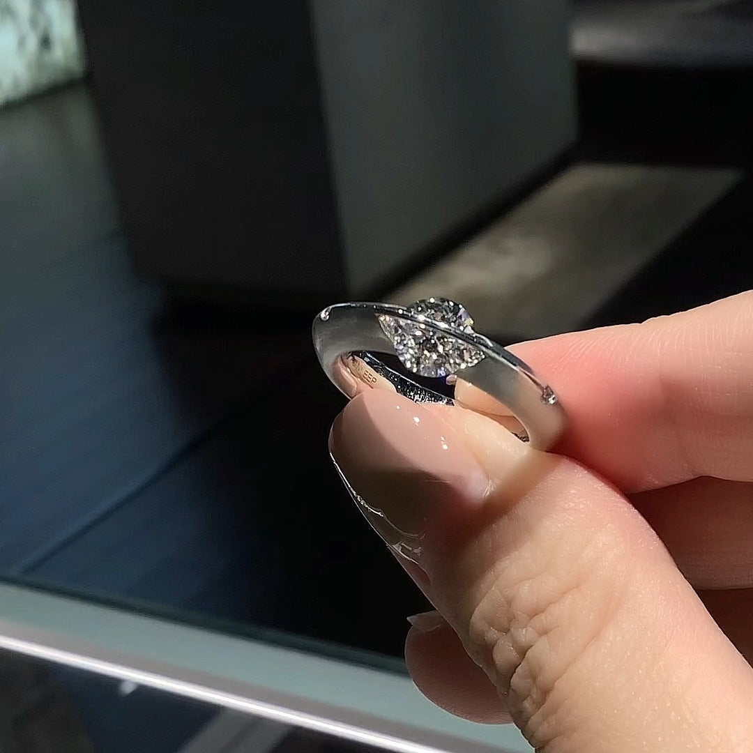 Draaibare Diamanten Ring