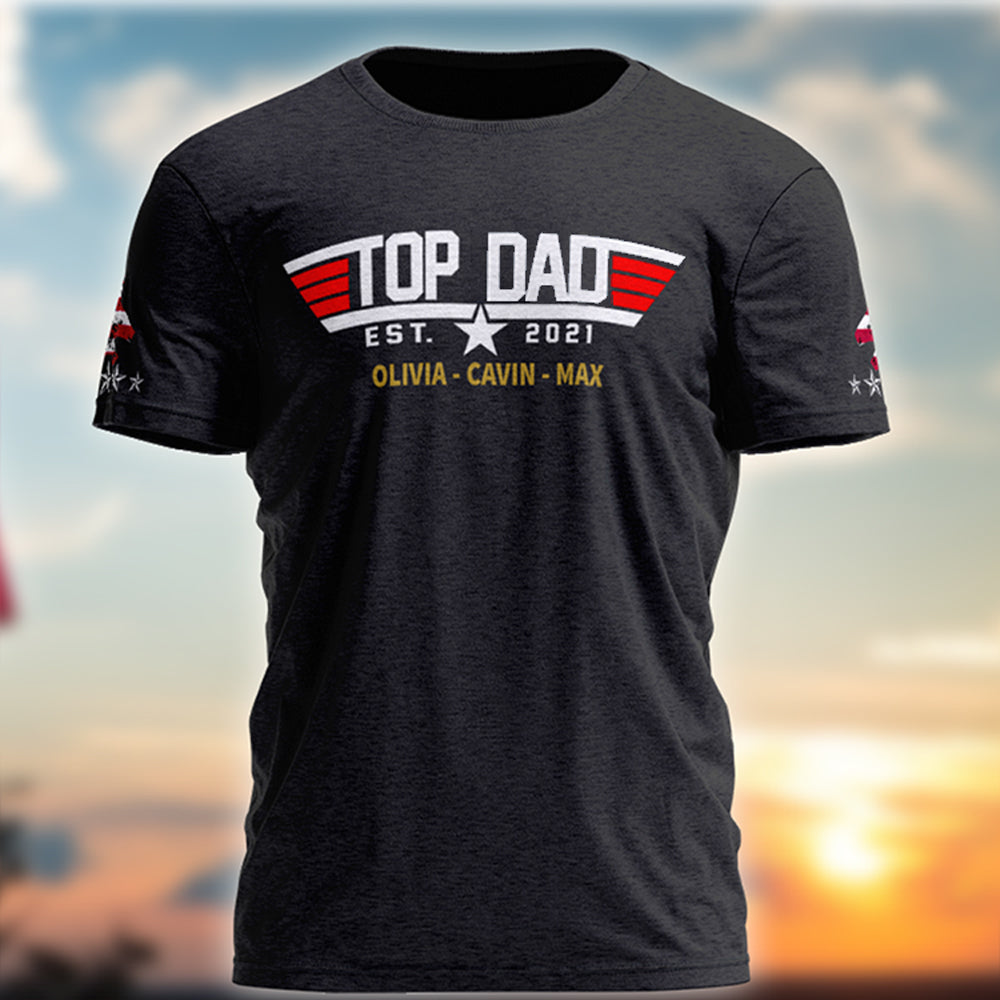 Top PAPA Customized Shirt