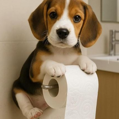 Mini DoggoRoll Toiletrolhouder