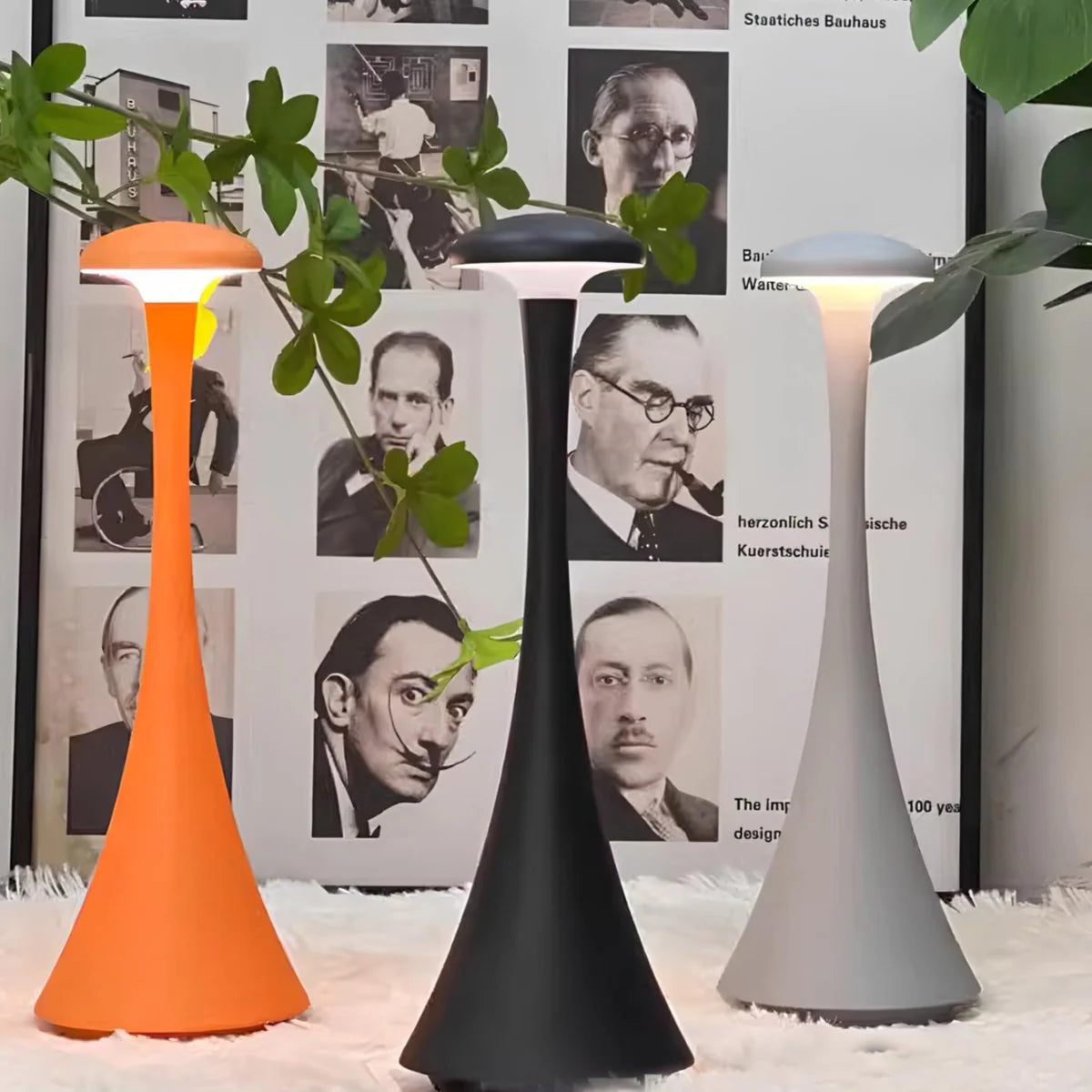 Elegante Paddenstoel Lamp met Touchbediening