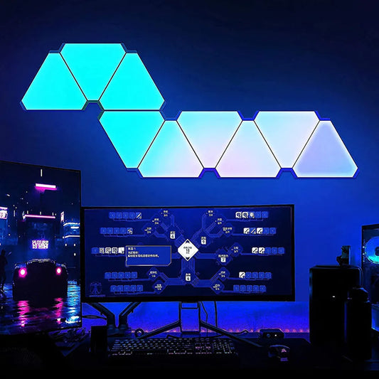 LED Driehoekige Quantum Lamp