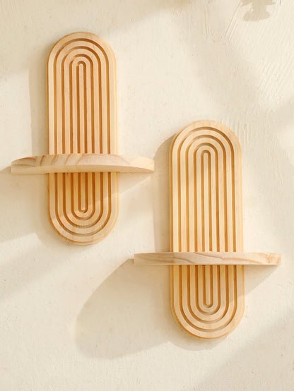 Boho Wandplanken Decoratie