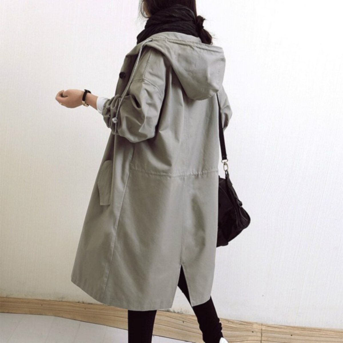 Maelis Waterdichte Trenchcoat