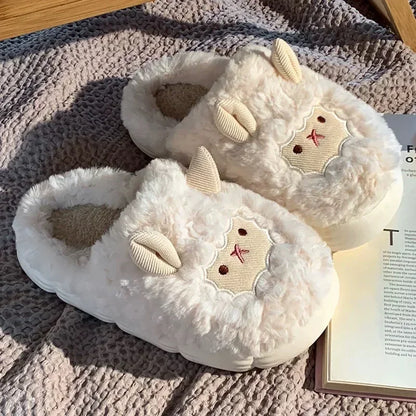 Pluche Schaap Pantoffels