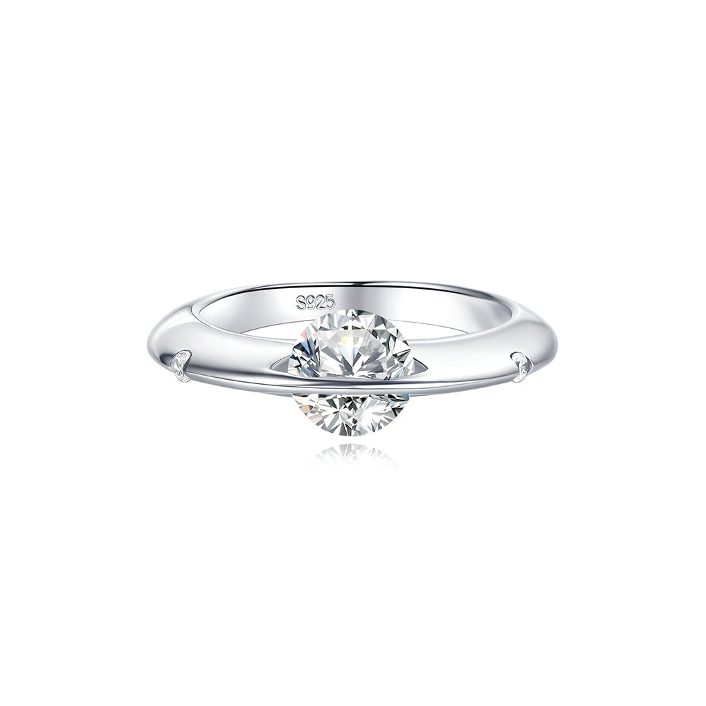 Draaibare Diamanten Ring