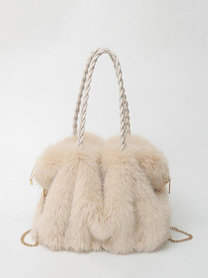 CHARLOTTE Pluche Schoudertas