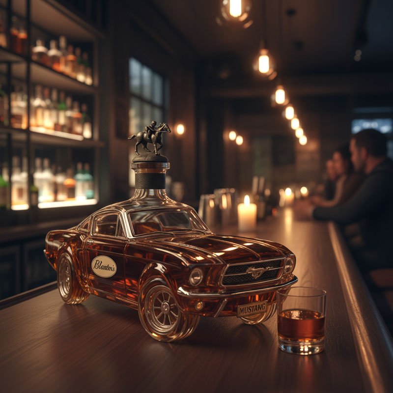 Mustang Whiskey Karaf