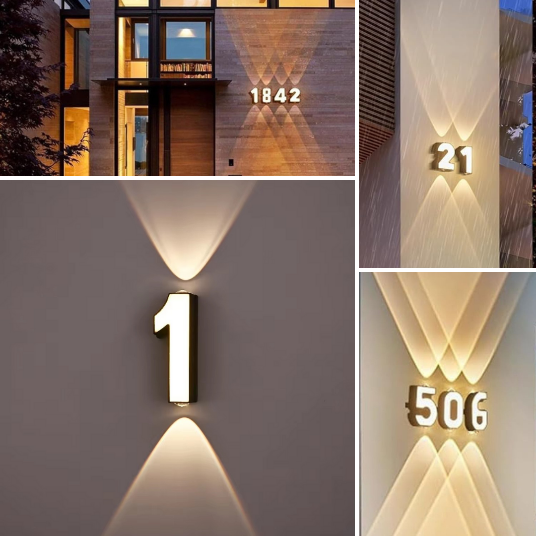IllumiHouse Huisnummers